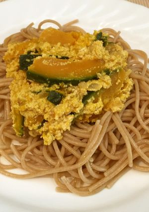 アインコーンスパゲッティ（カボチャ味）-レシピのメイン写真