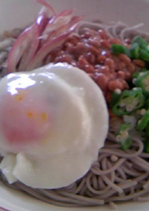 サッパリ食べたい♪おろし納豆そば-レシピのメイン写真