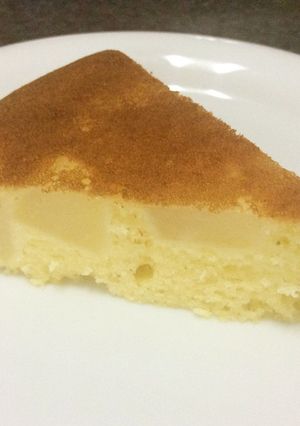 炊飯器で簡単❗️梨のコンポートケーキ-レシピのメイン写真