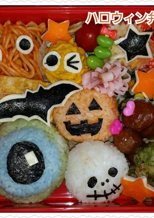 ハロウィン簡単弁当-レシピのメイン写真