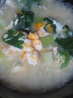 チンゲン菜と卵の白だしスープ-レシピのメイン写真