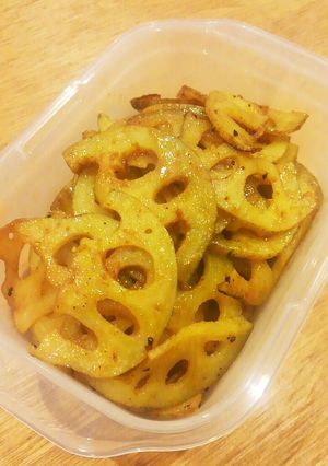 簡単常備菜☆れんこんカレーきんぴら-レシピのメイン写真