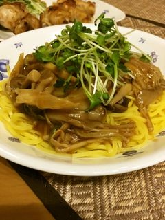 ザクザクキノコの和風パスタ-レシピのメイン写真