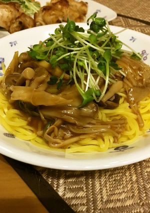 ザクザクキノコの和風パスタ-レシピのメイン写真