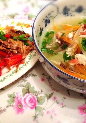 根菜と冬瓜のあったかスープ-レシピのメイン写真