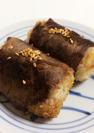 ダシダde肉巻きおにぎり-レシピのメイン写真