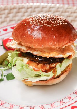 チューボーですよ！ テリヤキバーガー-レシピのメイン写真