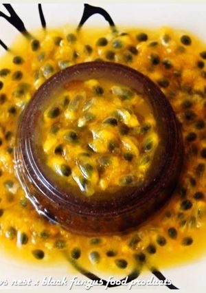 百香果醬佐黑木耳凍.柯媽媽の植物燕窩-レシピのメイン写真