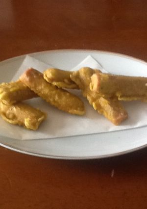 ソーセージの天ぷら(カレー味)-レシピのメイン写真