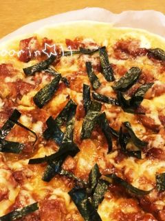 簡単時短ピザ-レシピのメイン写真