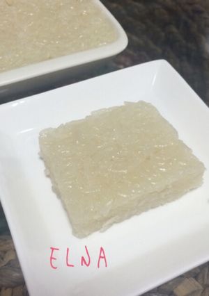 ココナッツミルクのライスケーキ-レシピのメイン写真