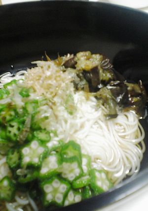 食欲なくても☆夏野菜のそうめん-レシピのメイン写真