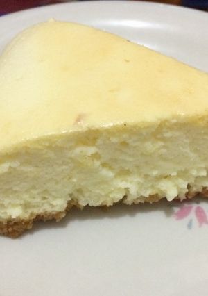 我が家のスフレレモンチーズケーキ-レシピのメイン写真