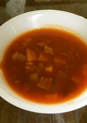 野菜ジュースDE簡単濃厚野菜スープ-レシピのメイン写真