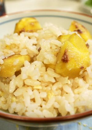 あごだしつゆだけで☆栗ご飯♪-レシピのメイン写真