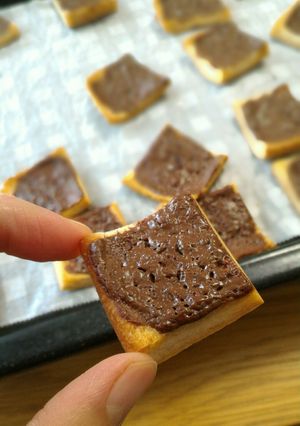 チョコがけパンのみみラスク-レシピのメイン写真