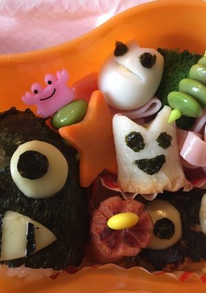 トトロ弁当-レシピのメイン写真