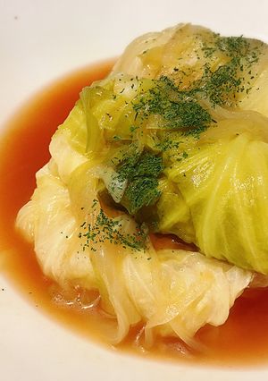 干しキャベツと圧力鍋で時短ロールキャベツ-レシピのメイン写真
