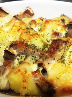 ジャガイモとベーコンのチーズ焼き-レシピのメイン写真