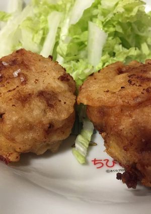 簡単♪豚こまのチーズイン天ぷら-レシピのメイン写真