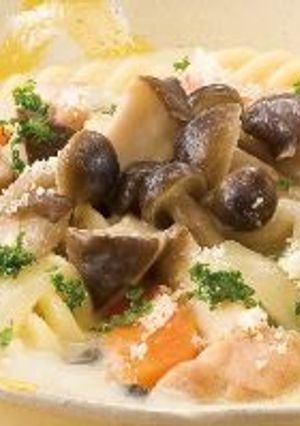 きのこと鶏肉のクリームシチュー-レシピのメイン写真