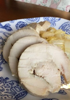 和の鶏ハム・胸肉でもしっとり-レシピのメイン写真