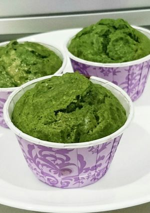 ＨＭでマフィン♥抹茶に甘酒ミルク-レシピのメイン写真