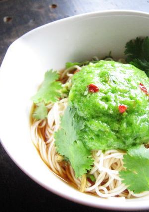 泡オクラでぶっかけアジアン素麺-レシピのメイン写真