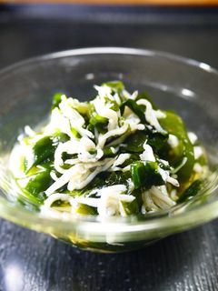 あと一品♪わかめとしらすの酢の物-レシピのメイン写真