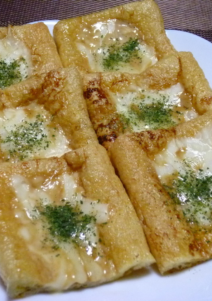 簡単！油揚げのマヨ醤油焼き!(^^)!-レシピのメイン写真