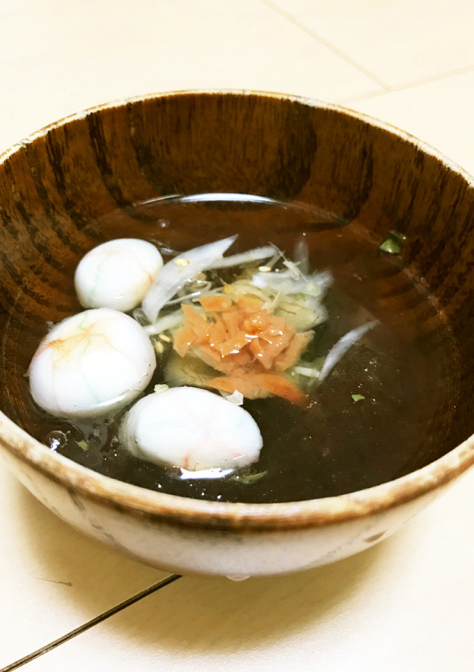 みょうがととろろ昆布のお吸い物-レシピのメイン写真