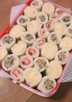 我が家のサンドイッチ☆ふわふわたまご編☆-レシピのメイン写真