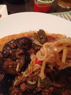 麻婆茄子かた焼きそば-レシピのメイン写真