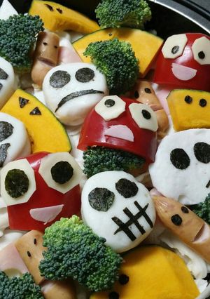 簡単 ハロウィン鍋2-レシピのメイン写真
