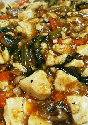 食べごたえ満点♪野菜麻婆豆腐-レシピのメイン写真