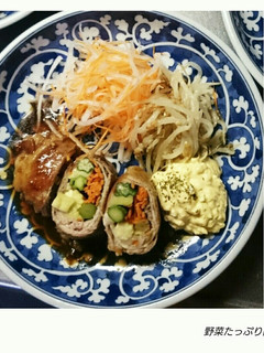 野菜たっぷり肉巻き・すき焼きのたれ味-レシピのメイン写真