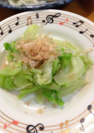 茹でキャベツのおかか味ポン-レシピのメイン写真