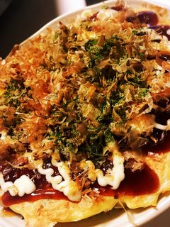 お好み焼き(イカ)-レシピのメイン写真
