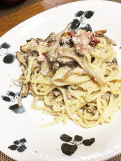 焼きそば使って簡単♡明太クリームパスタ-レシピのメイン写真