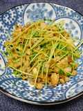 簡単！アジと豆苗の香味炒め