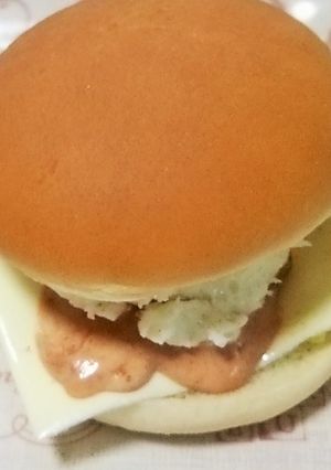 俺流！ベーコン月見バーガー-レシピのメイン写真