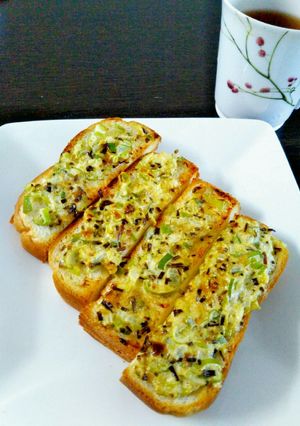 おつまみにも☆和風トースト-レシピのメイン写真
