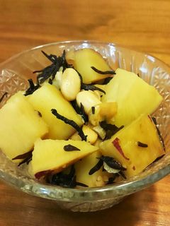 女子力UP☆さつま芋と大豆のほくほく煮-レシピのメイン写真