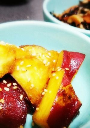 揚げずにレンジで簡単大学芋♪♪-レシピのメイン写真