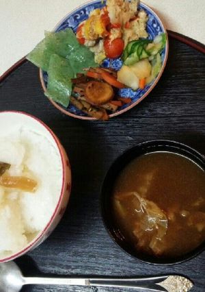 四品定食(血管ダイエット食951)-レシピのメイン写真