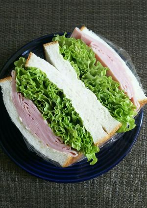 萌え断♪レタスのボリュームサンドイッチ-レシピのメイン写真