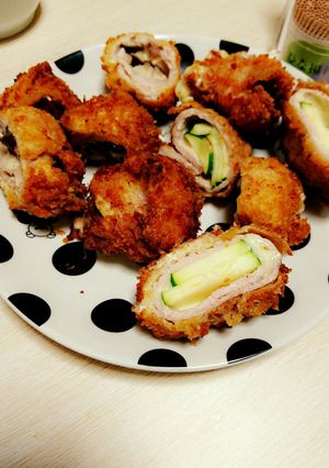 ❤簡単！椎茸＆ズッキーニの肉巻き❤-レシピのメイン写真