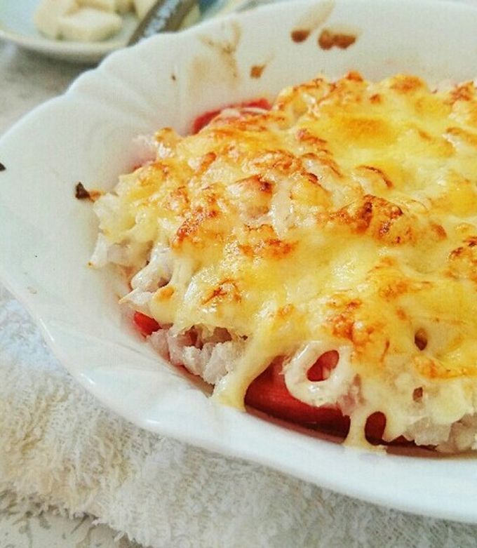 トマトのマヨチーズ焼き-レシピのメイン写真