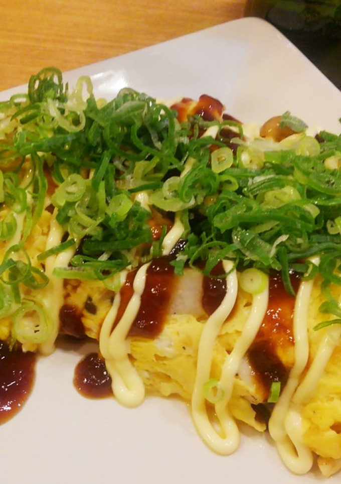 簡単お好み焼き風オムレツ-レシピのメイン写真