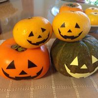 【みかんその2】ハロウィンかぼちゃ　本物 こんばんは♪ JOYKU事務局のハルです。 先日ハロウィンに